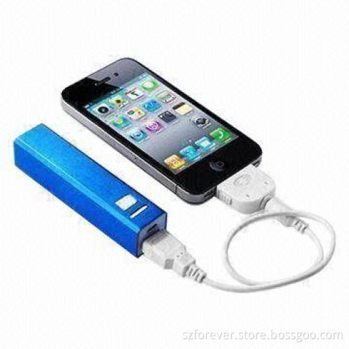 Power Station with 2,600mAh Capacity and Compact Design, Used for All Kinds of Mobile Phones